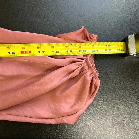 Charlotte Russe Peasant Blouse Top Women's Large Bronze Vixen Fairygoth Romantic - Picture 12 of 12